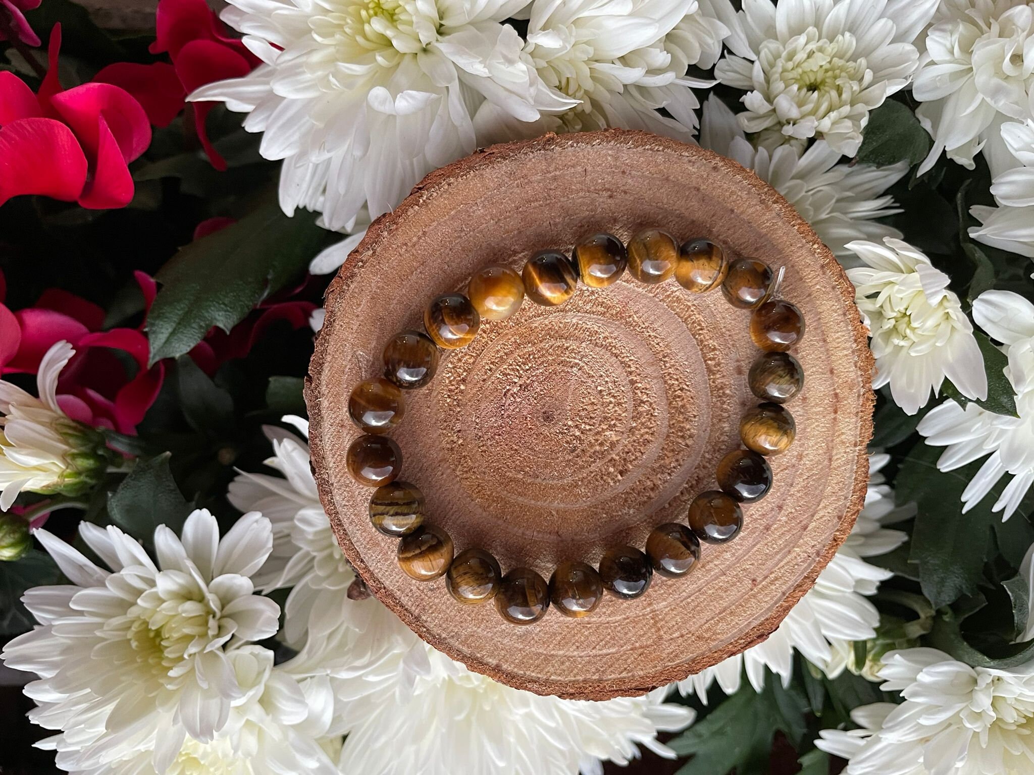 Bracelet Oeil de Tigre 8mm