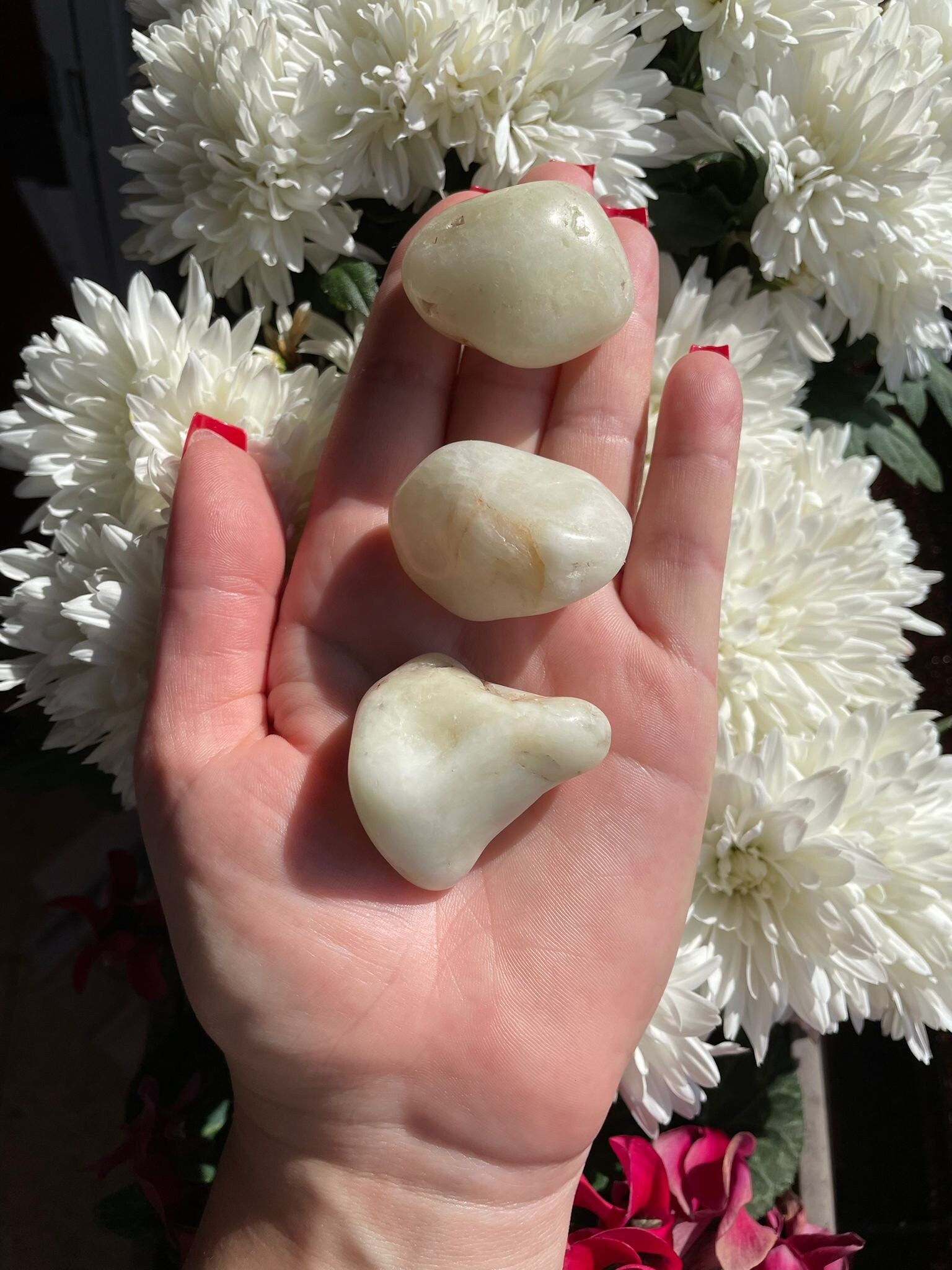 Quartz de Soufre Roulée