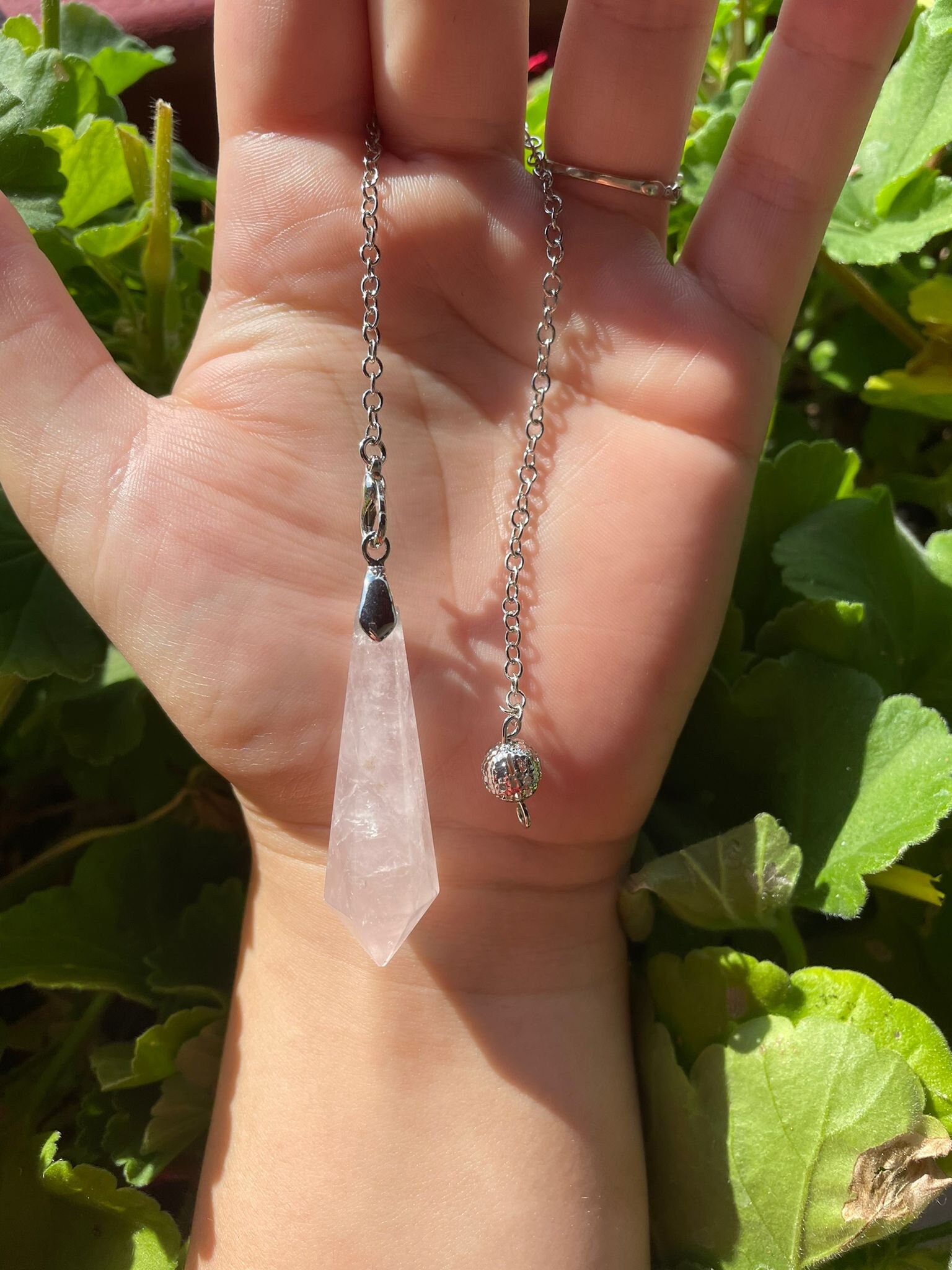 Pendule Quartz Rose