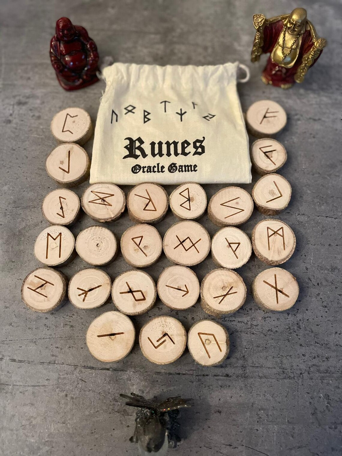 Wooden Runes Etsy