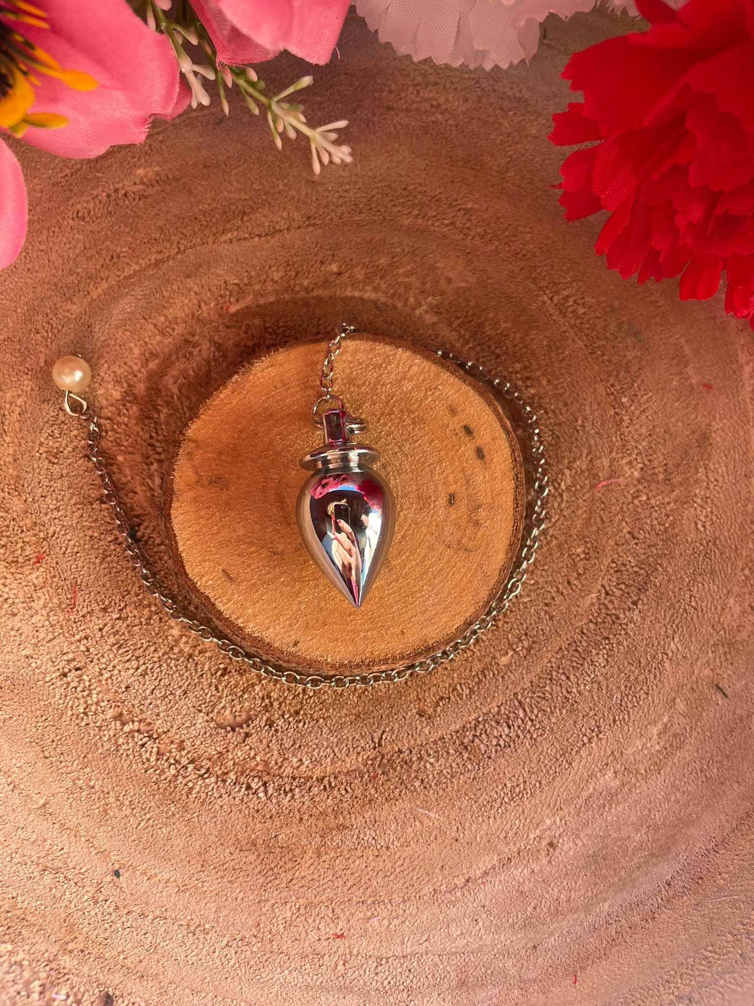 Pendule Goutte Laiton 18G