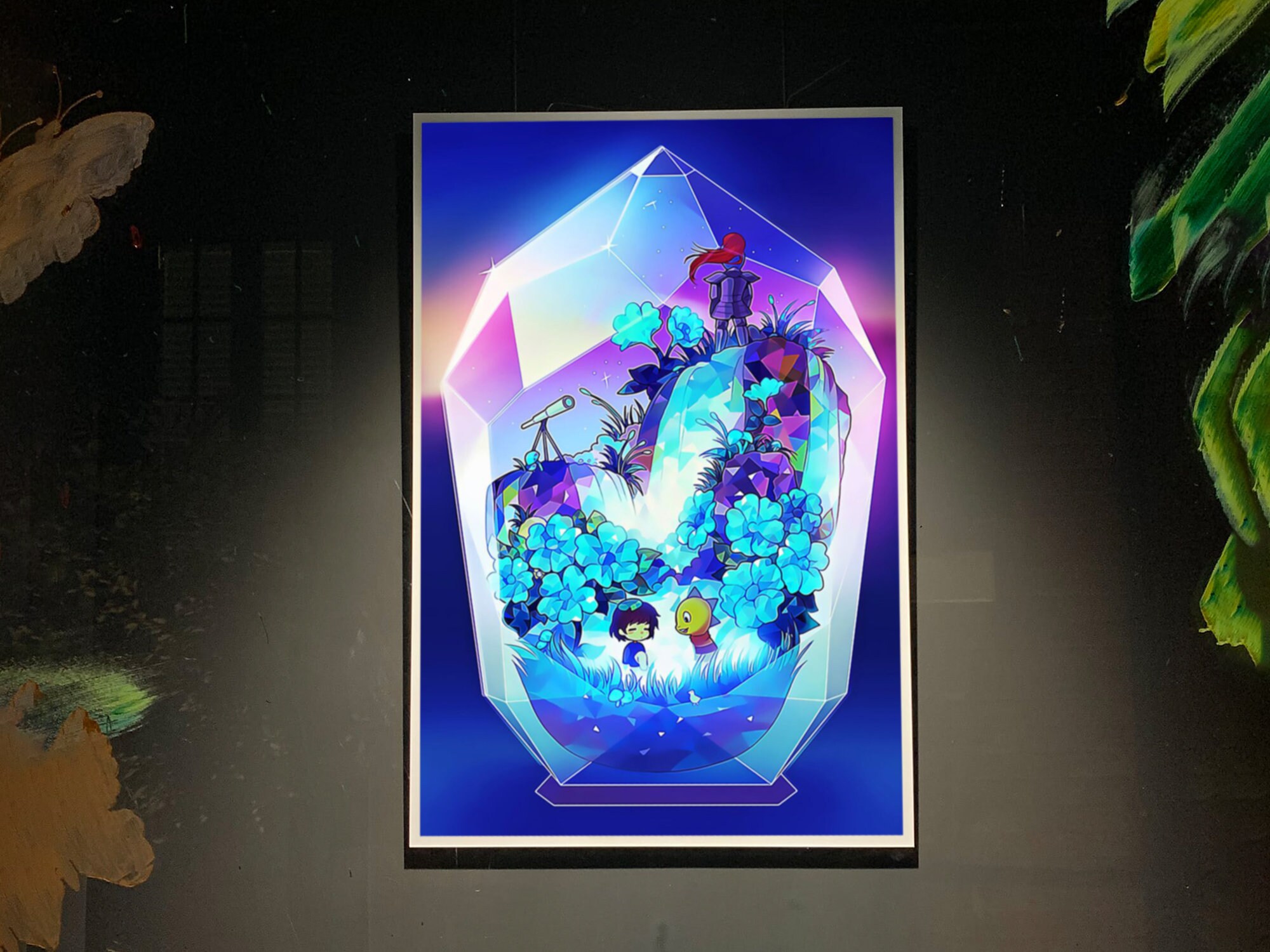 Undertale poster Undertale art print wall poster wall art Etsy