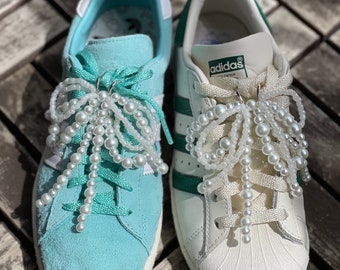 Pearl Tassel Shoelace Charms(set) - MONDAY EDITION