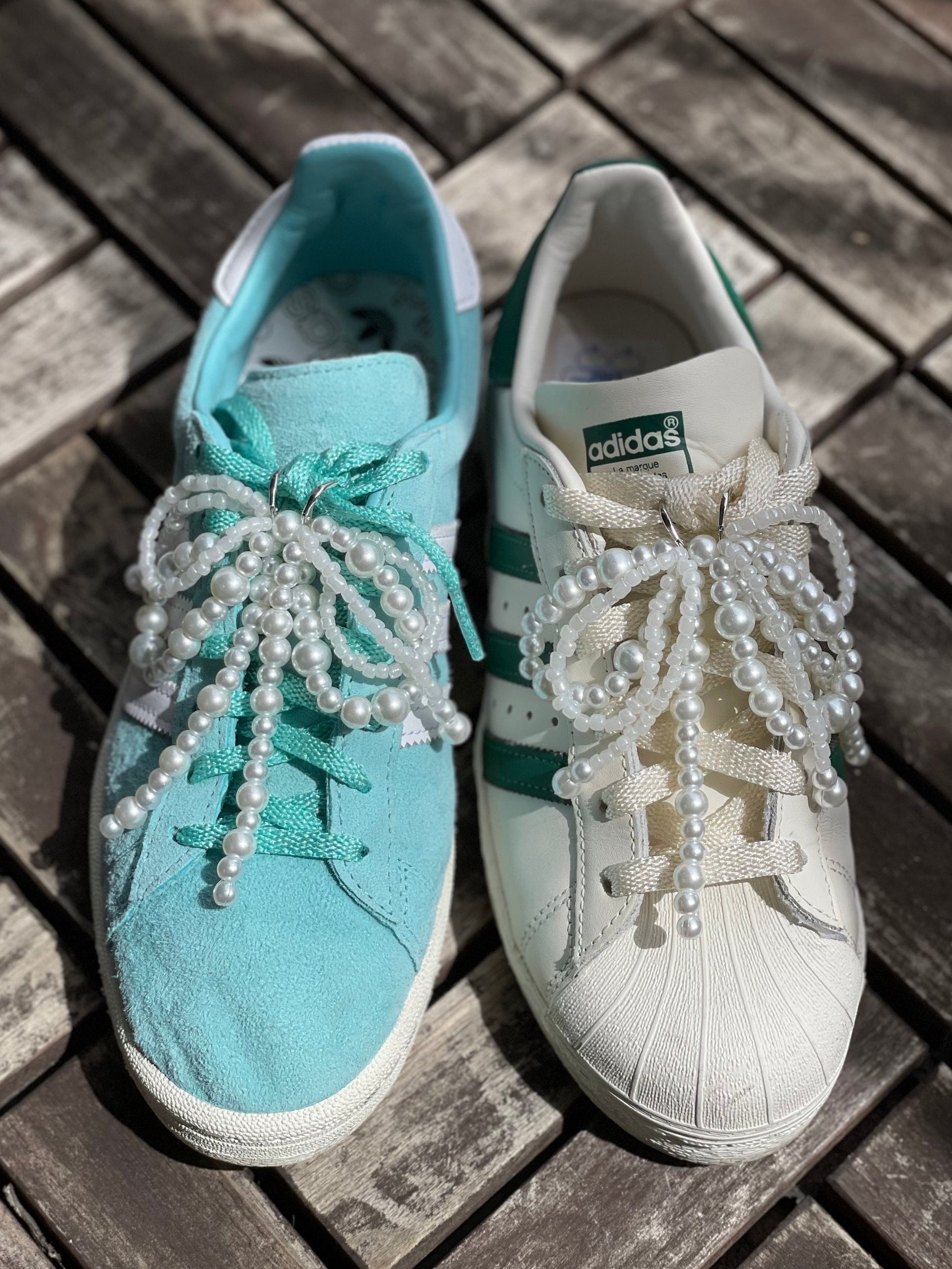 Pearl Tassel Shoe Charms for Sneakers 100% Handmade Custom DIY Sneakers Pearl Bow Ribbon Shoelace Cute Unique Gift Ideas Pearl Tassel Shoe Charms for Sneakers 100% Handmade Custom DIY Sneakers Pearl Bow Ribbon Shoelace Cute Unique Gift Ideas