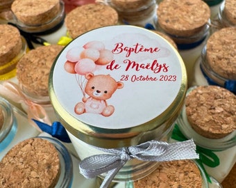 Cadeau invité baptême, mariage, baby shower, anniversaire bougies