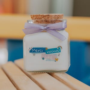 Caja de velas de agradecimiento para el maestro, regalo de fin de año, 120 g