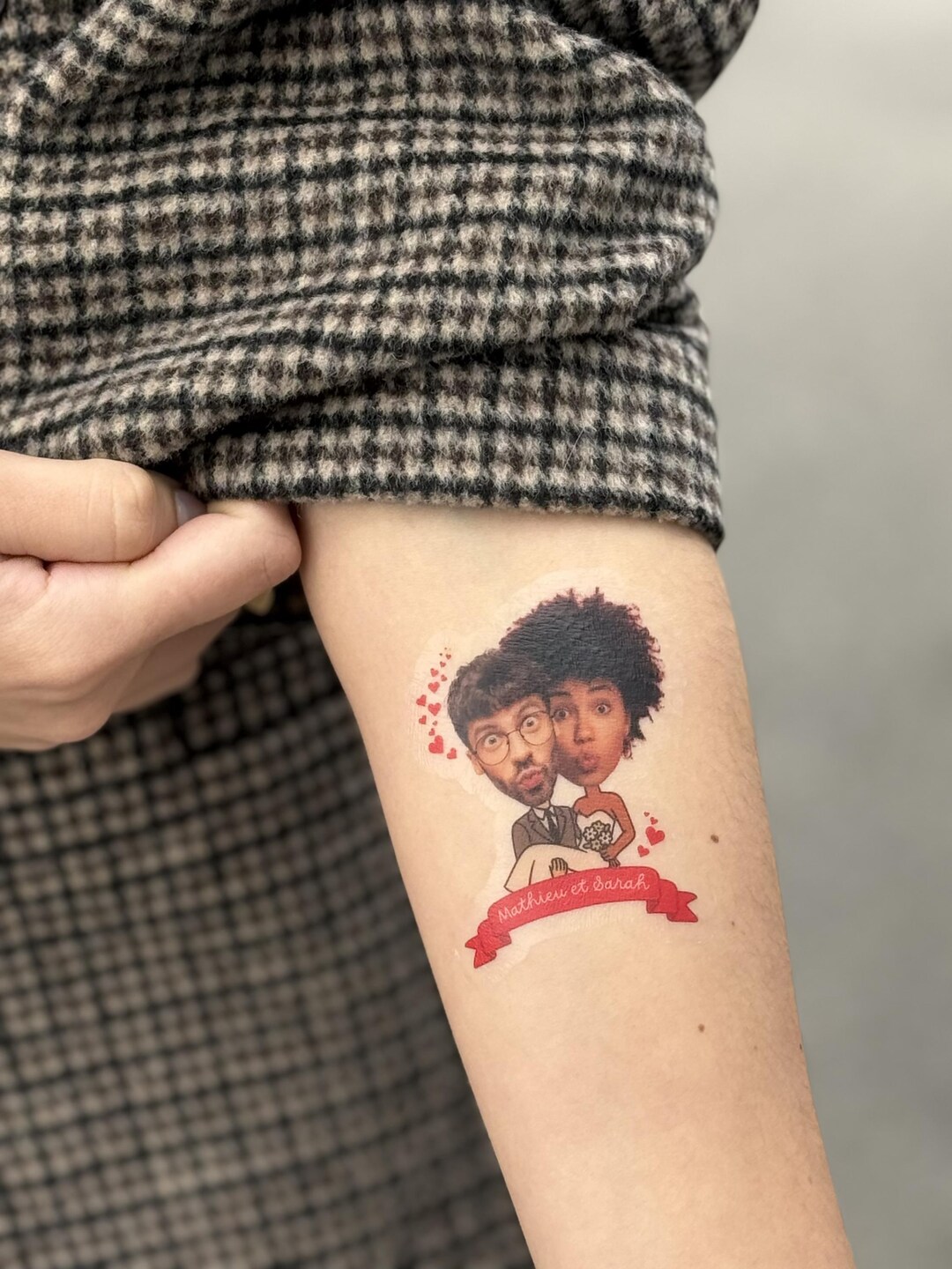 Personalized Temporary Wedding Tattoos - Team Bride / Team Groom ...