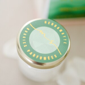 Bergamotte decorative natural gourmet scented candle image 3