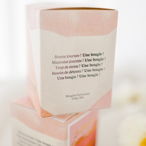 Bergamotte decorative natural gourmet scented candle image 5