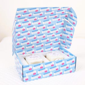 Coffret surprise annonce mariage, témoin, demoiselle d'honneur coffret deux bougies personnalisées