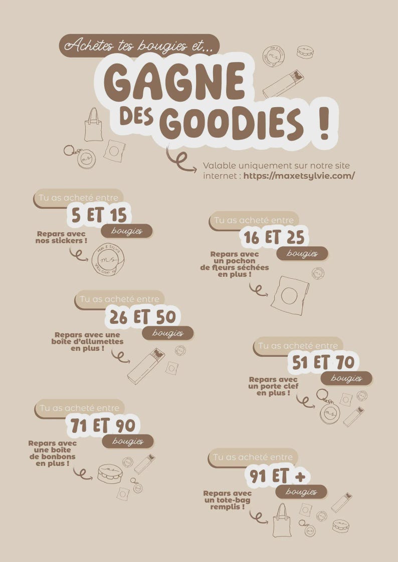 Gagne des goodies Maxetsylvie