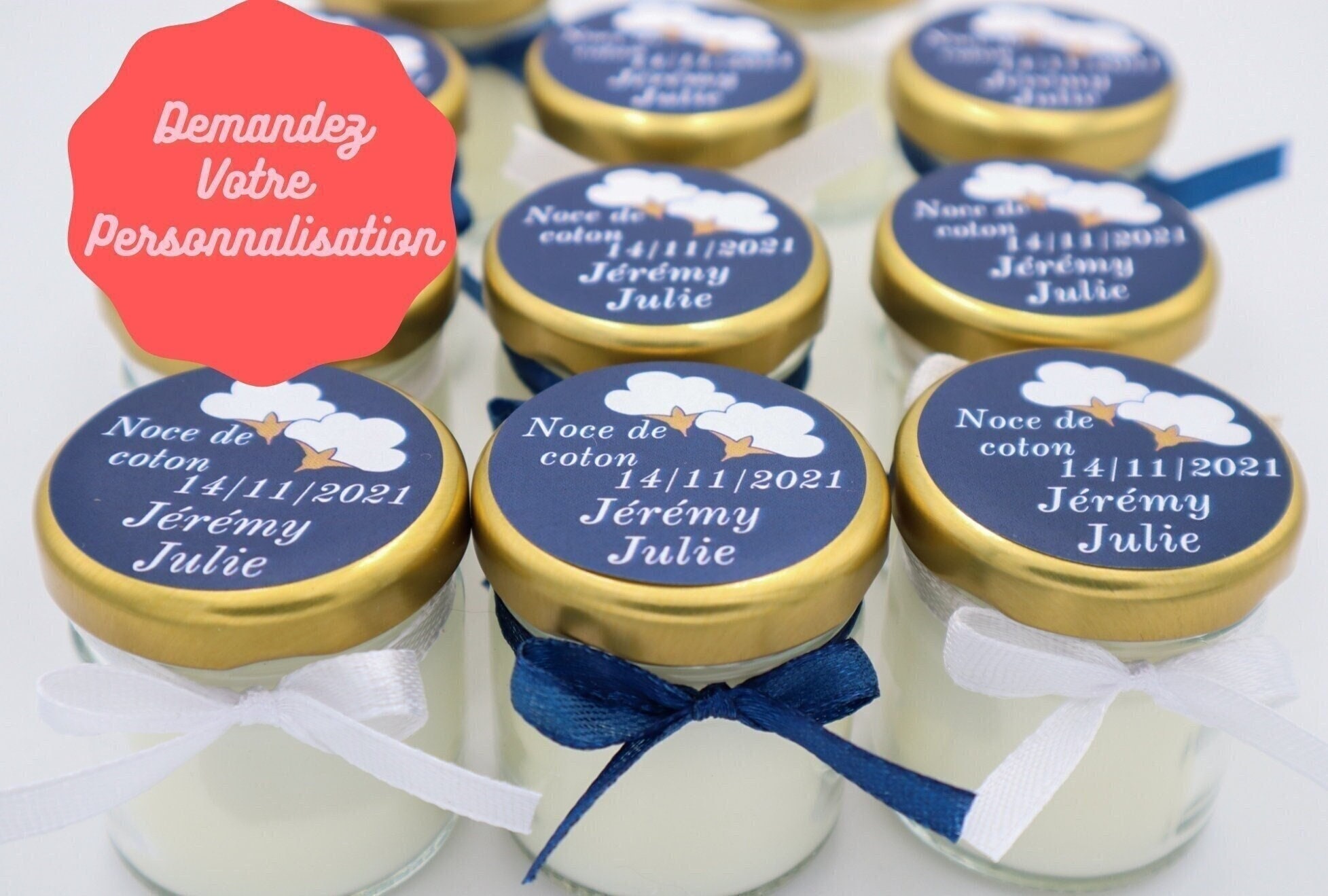 Bougies Personnalisables Mariage