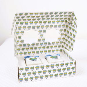 Annonce grossesse tonton, tata, tatie coffret deux bougies personnalisées