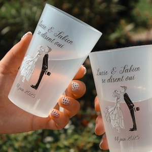 Tazze Ecocup personalizzate per tutti i tuoi eventi: compleanno, matrimonio, addio al nubilato, battesimo, comunione