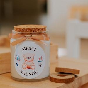Caja de velas de agradecimiento para maestros, niñeras y asistentes. Regalo de fin de año, 200g
