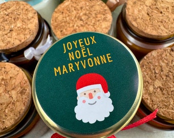 Bougies de Noël Personnalisées