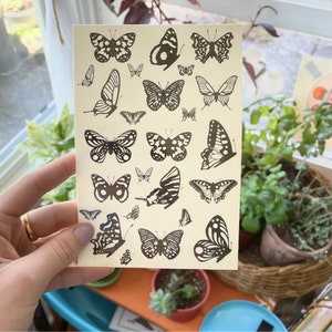 Butterfly Tattoos | Festival Tattoos | Boho Gifts | Trendy Tattoos | Temporary Tattoos | Temporary Tattoo Sheets | Mini Tattoos Tattoo Pack