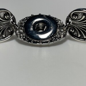 Silver snap bracelet #2 (snaps sold separately)