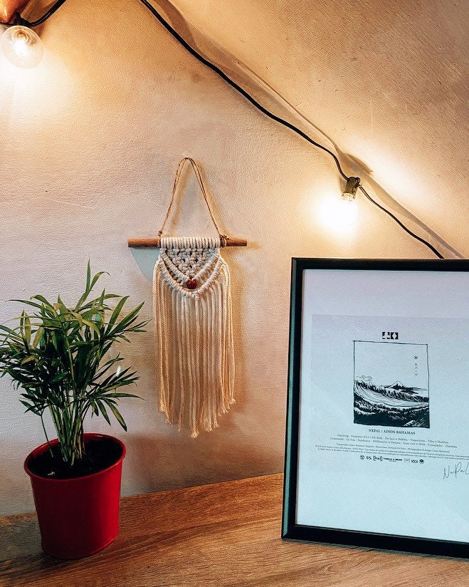 Macramé Mural Fait Main