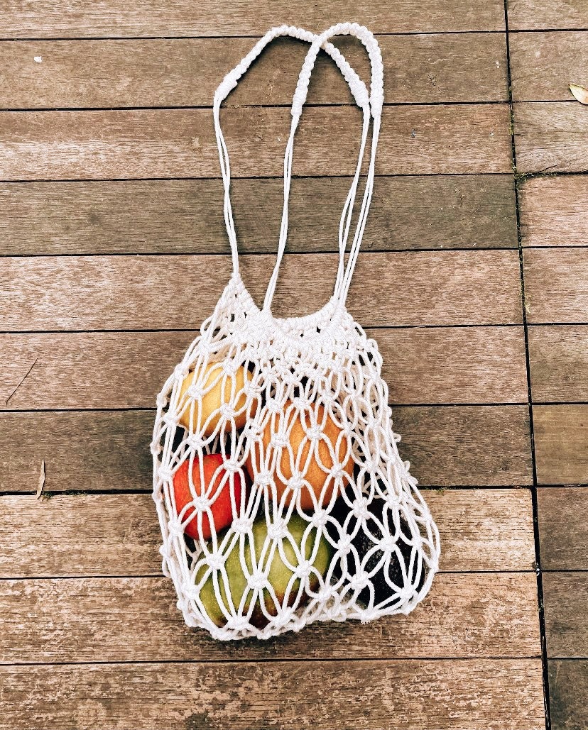 Sac Filet en Macramé Fait Main