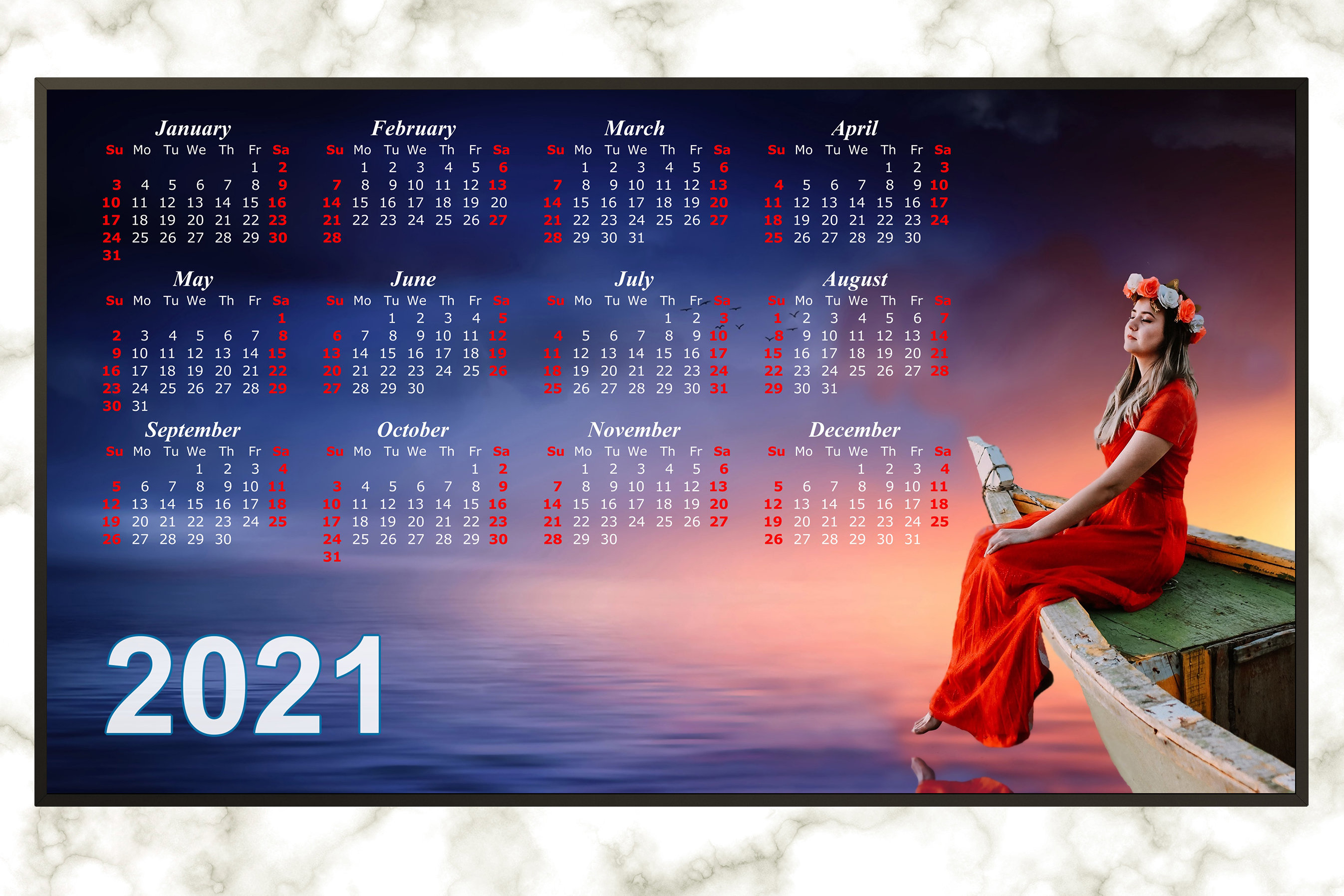 Digital Calendar Photo Frame Digital Calendar Photo Frame