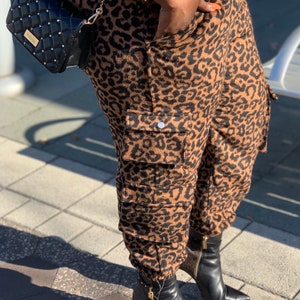Leopard Joggers