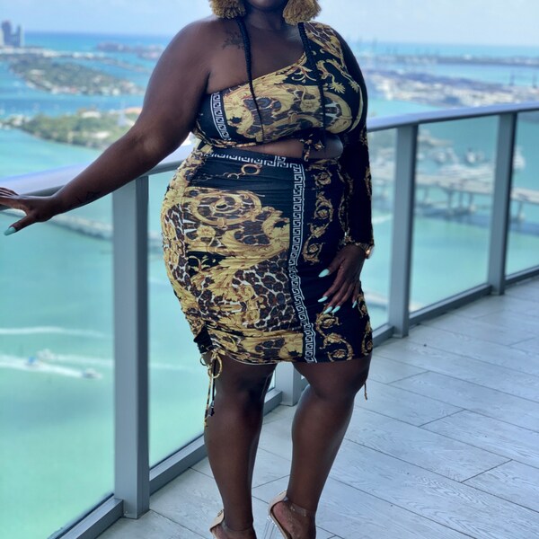 Miami Heat Skirt Set