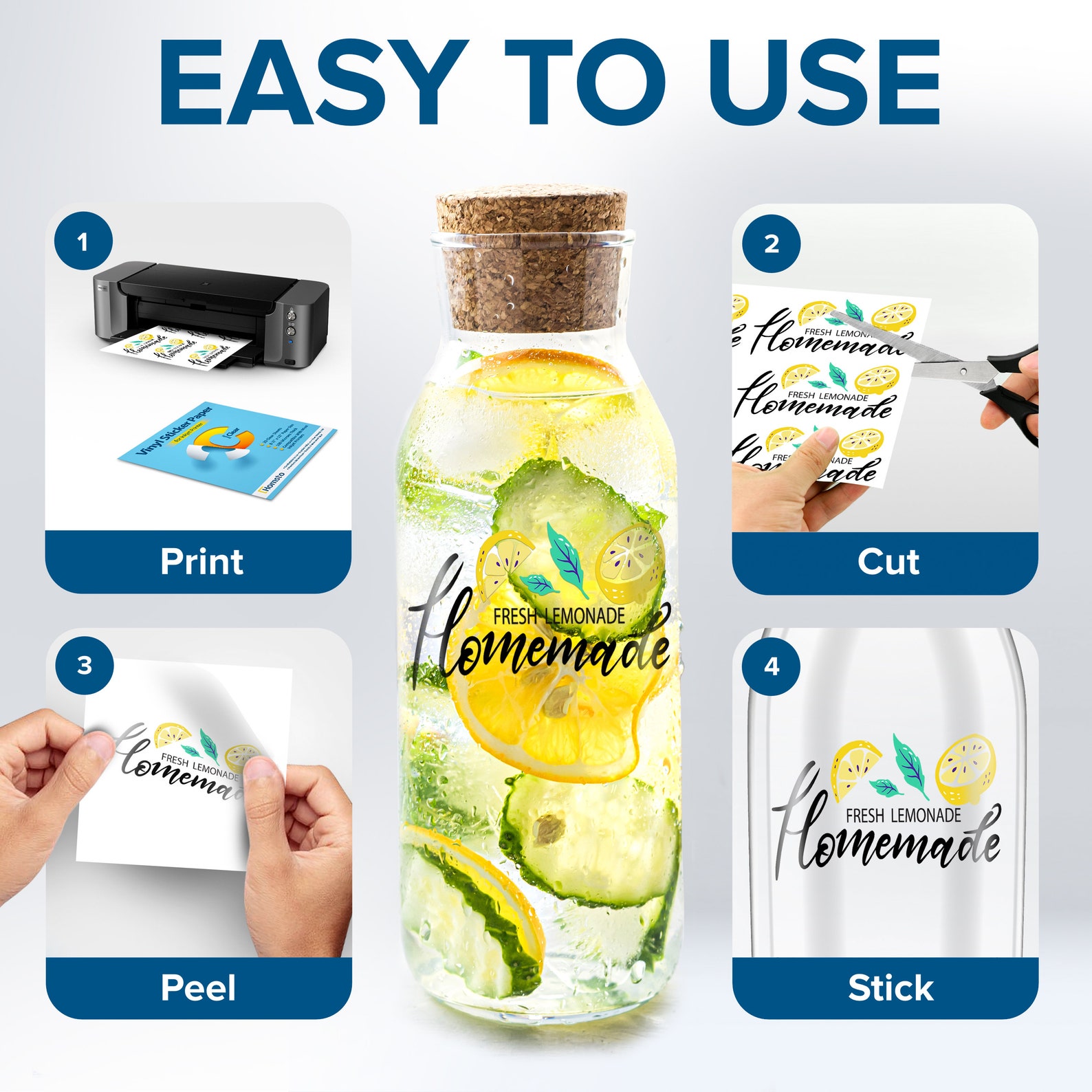 clear sticker sheets