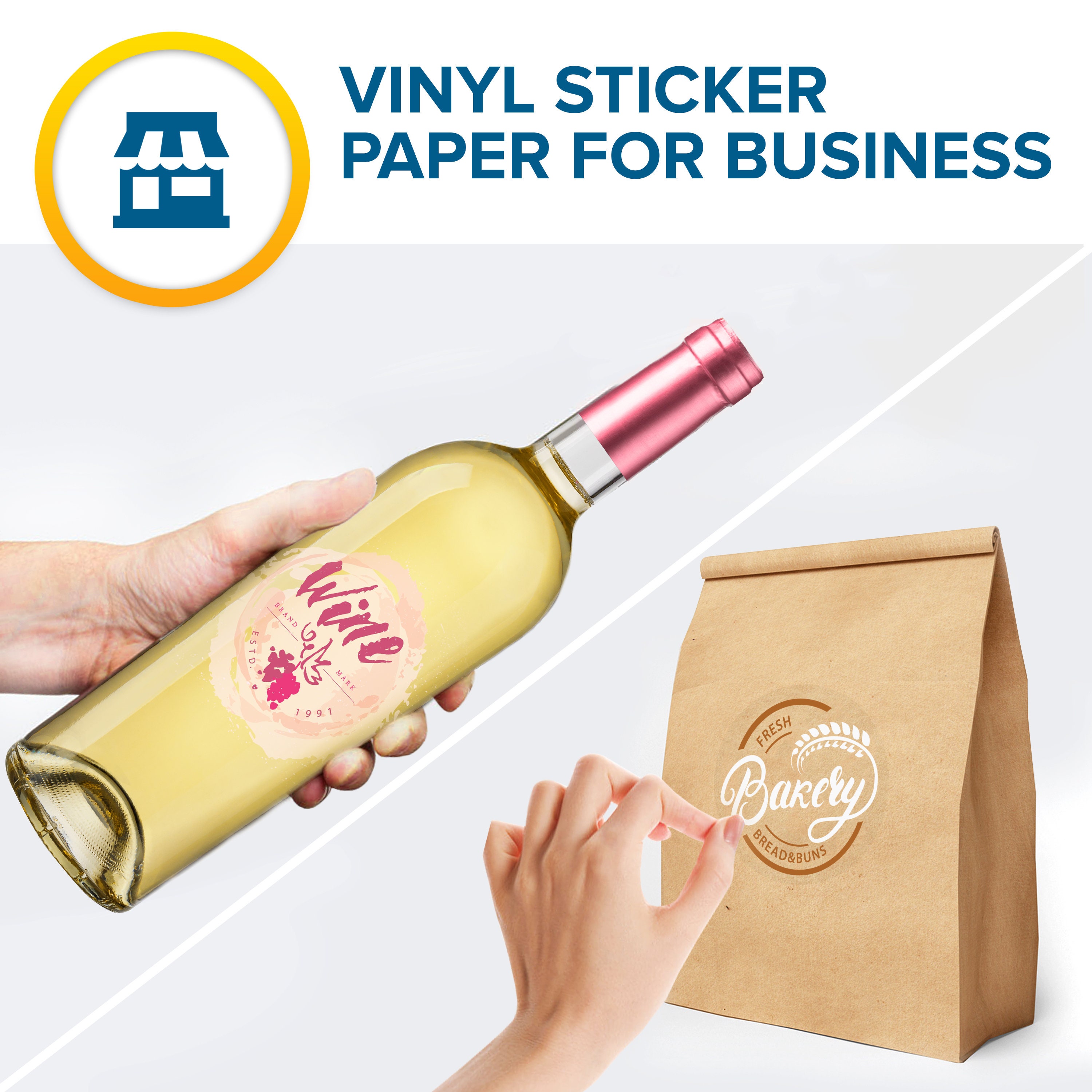 clear sticker sheets