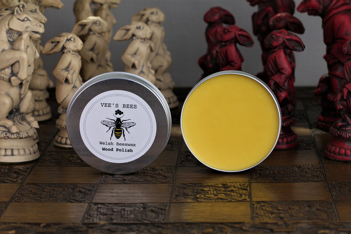 Beeswax Wood Polish 60g nontoxic Etsy