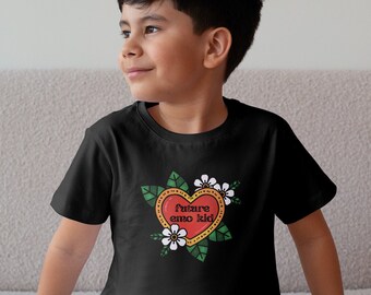 Future Emo Kid Toddler Short Sleeve , Future Emo Kid Shirt, Emo Kid Toddler Shirt, Emo Baby Clothes, Emo Toddler Clothes, Elder Emo Kid