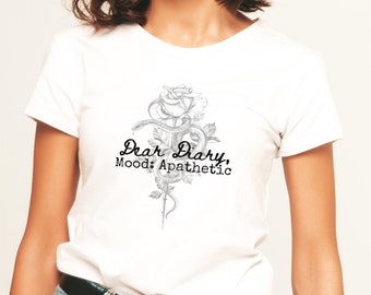 Liebes Tagebuch Emo Shirt, Emo Kid Shirt, ältere Emo Shirt, Emo ästhetische Tshirt, Still Emo Shirt, Szene Kid Shirt, Emo Song Lyrics Shirt, Emo Tee