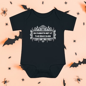 Emo Baby Bodysuit, Emo Baby Clothes. Goth Baby Clothes, Gothic Baby, Metal Baby Clothes, Emo Baby Shower Gift, Emo Aesthetic Baby Clothes