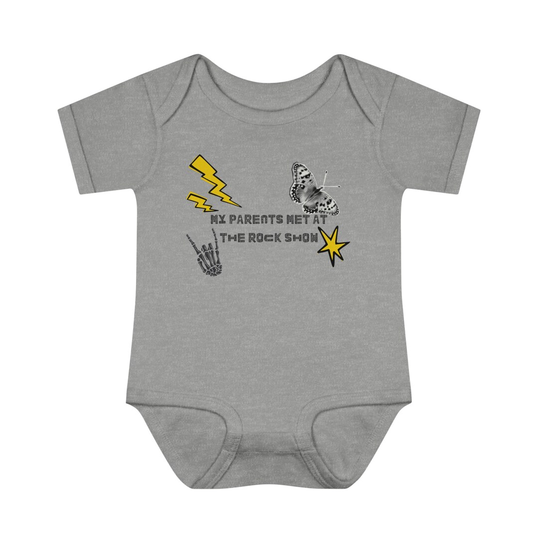 Emo Baby Bodysuit, Emo Baby Clothes. Goth Baby Clothes, Gothic Baby