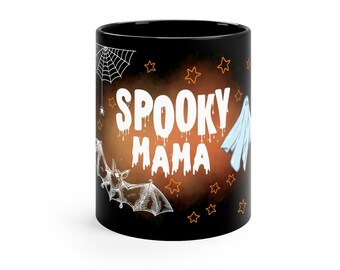 Spooky Mama Coffee Mug, Goth Mom Gift, Mothers Day Gift, Coffee Mug For Mom, Gift For Mom, Gift For Goth Mom, Emo Mom Mothers Day Gift