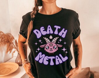 Death metal shirt, death metal tshirt, metalhead shirt, elder Emo shirt, gothic shirt, pastel goth shirt, metal music shirt, metalhead gift