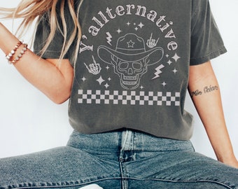 Yallternative-T-shirt, Yallternative-shirt, Southern Goth-shirt, Goth Country-shirt, Emo-shirt, Elder Emo-shirt, Gothic-shirt