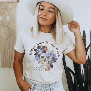 Elder Emo Moms Club Tee, Emo Mom Shirt, Emo Mom Tshirt, Elder Emo Shirt, Plus Size Emo Shirt, Gift For Emo Mom, Emo Gift, Elder Emo Gift