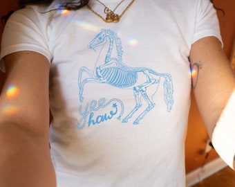 Yeehaw Baby T-Shirt, Yallternative Baby T-Shirt, Yallternative Baby T-Shirt, y2k Baby T-Shirt, Western-Shirt