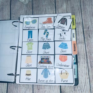 1,000 picture cards for communication, just printed pages speech therapy, Autism nonverbal, special needs, Schedule, visual aids