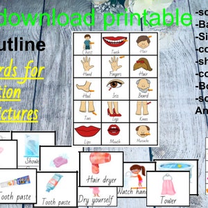 400 bundel fotokaart voor communicatie fotokaarten, logopedie, autisme, speciale behoeften, schema, montessori, digitale download (p2