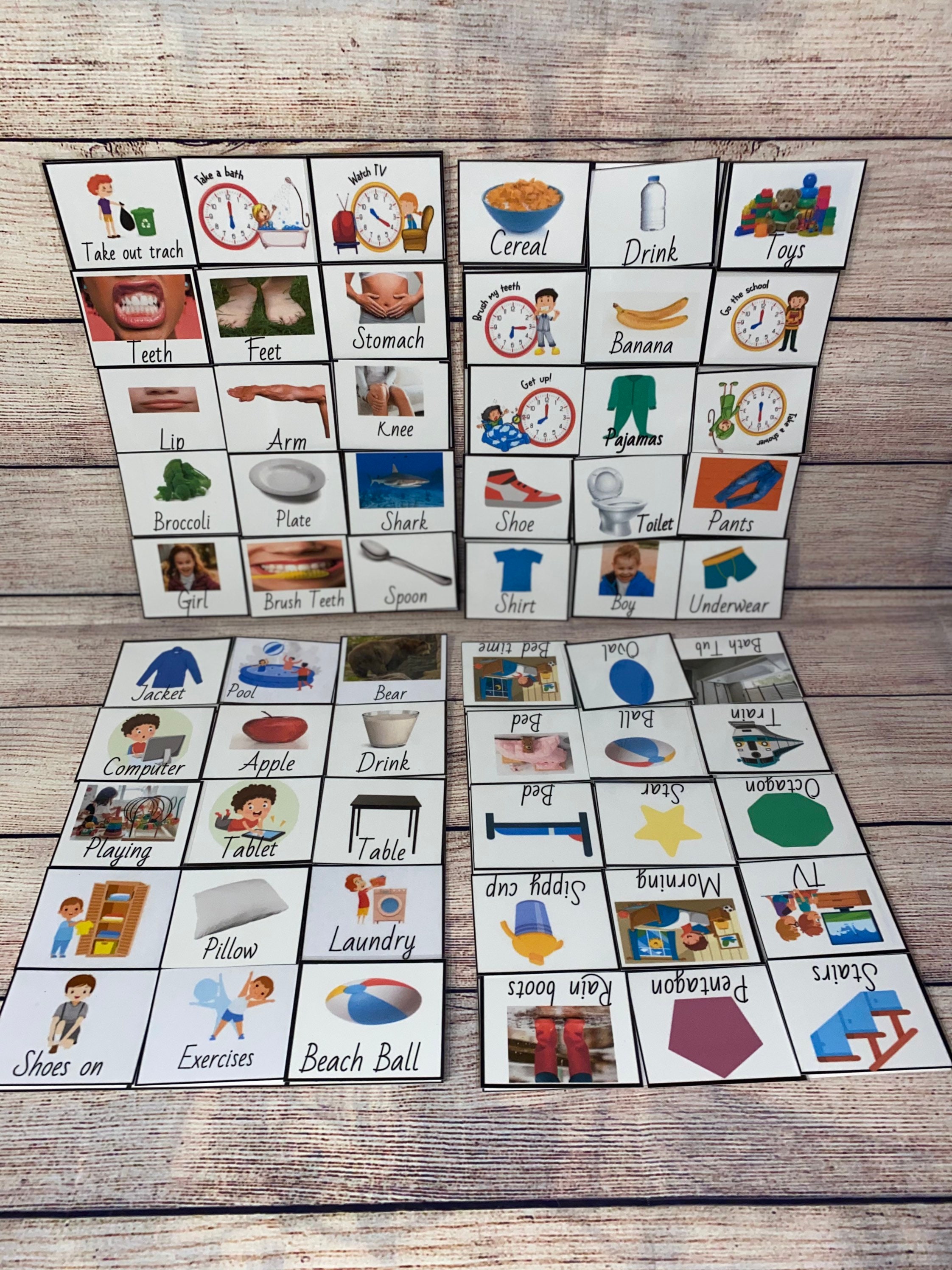 Pecs Pack Of 210 Pecs Communication Book Autism Special Etsy Pecs Pack Of 210 Pecs Communication Book Autism Special Etsy