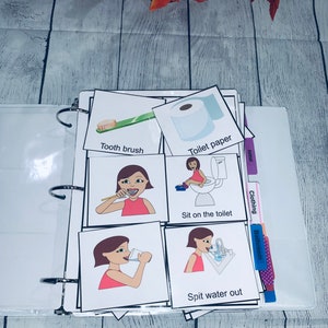 200 pec extra grote fotokaarten voor communicatie, spraakvertragingstherapie, OT-therapie, autisme, speciale behoeften, routine, schema digitale pdf