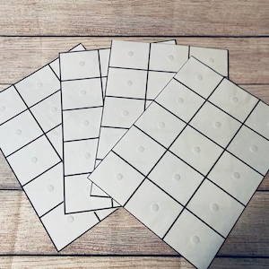 10 bordkavel, logopedie, OT-therapie, DTT, communicatieborden voor autisme, communicatieborden voor communicatie (B-18) zwart