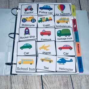 autisme communicatie fotokaarten boek of mapbundel van 300, logopedie, ABA-therapie, educatieve kinderen, speciale behoeften, DTT, therapie