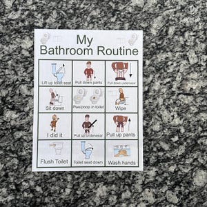 groene badkamerroutine, zindelijkheidstraining plannen, poster beloningskaart, kaarten voor communicatie, interactief, digitale download afdrukbaar