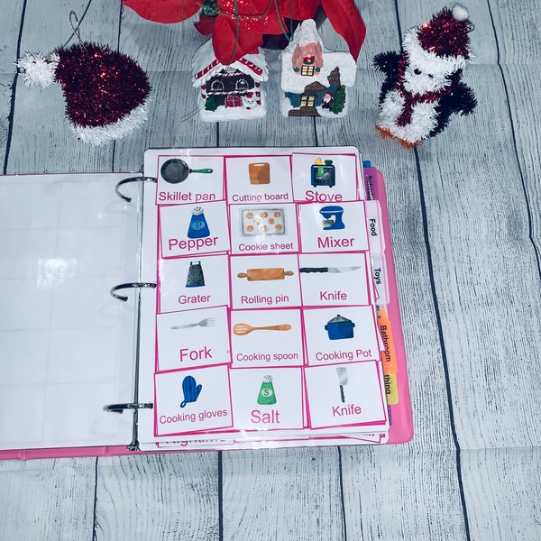 Autism Schedule Flash Cards - Etsy