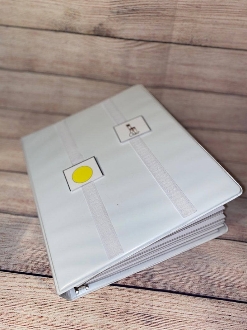 Small Pecs binder Pecs cards/ Speech therapy OT therapy Etsy