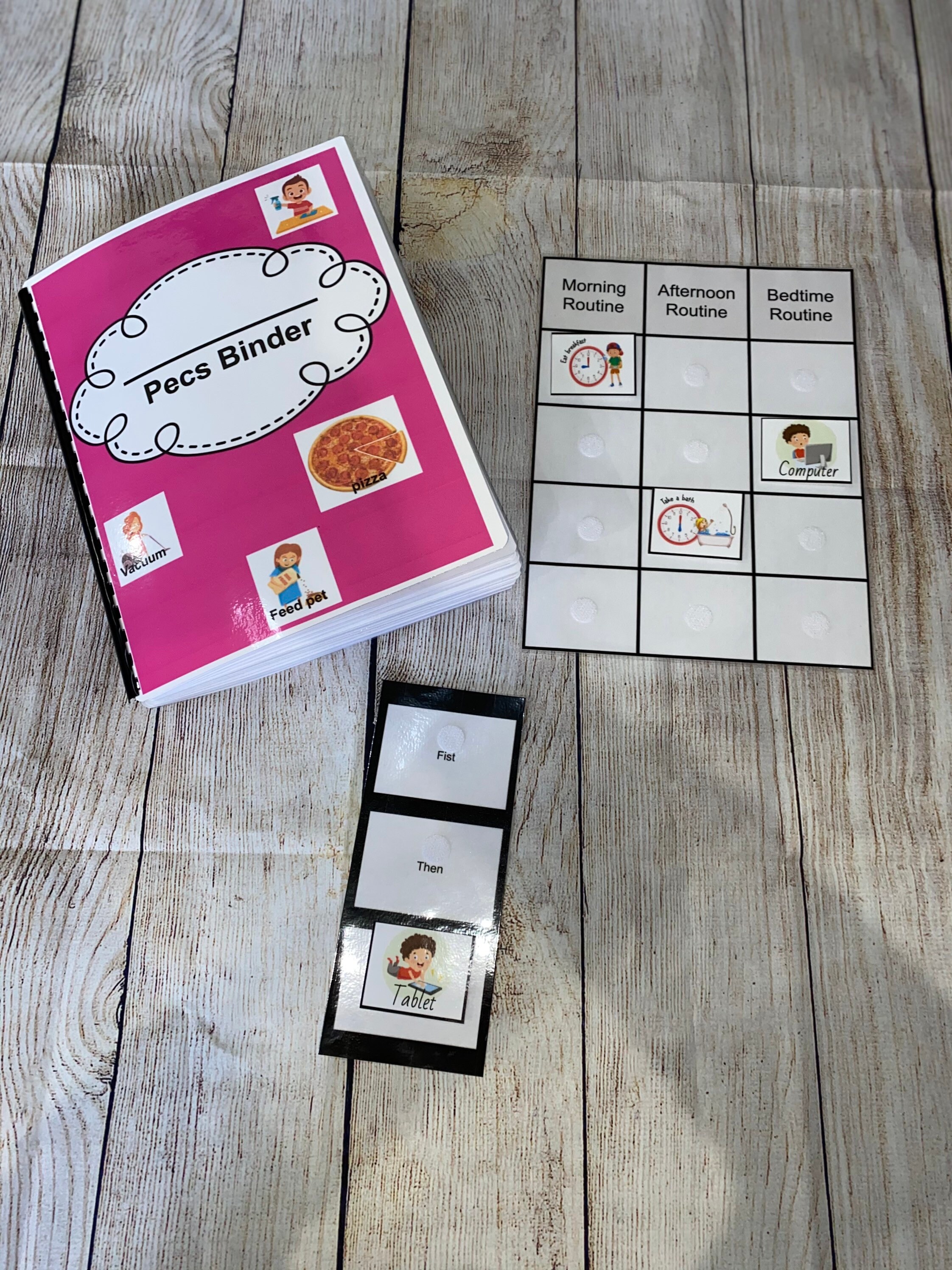 Pecs for binder pecs book Small Pecs book pack of 210 pecs Etsy