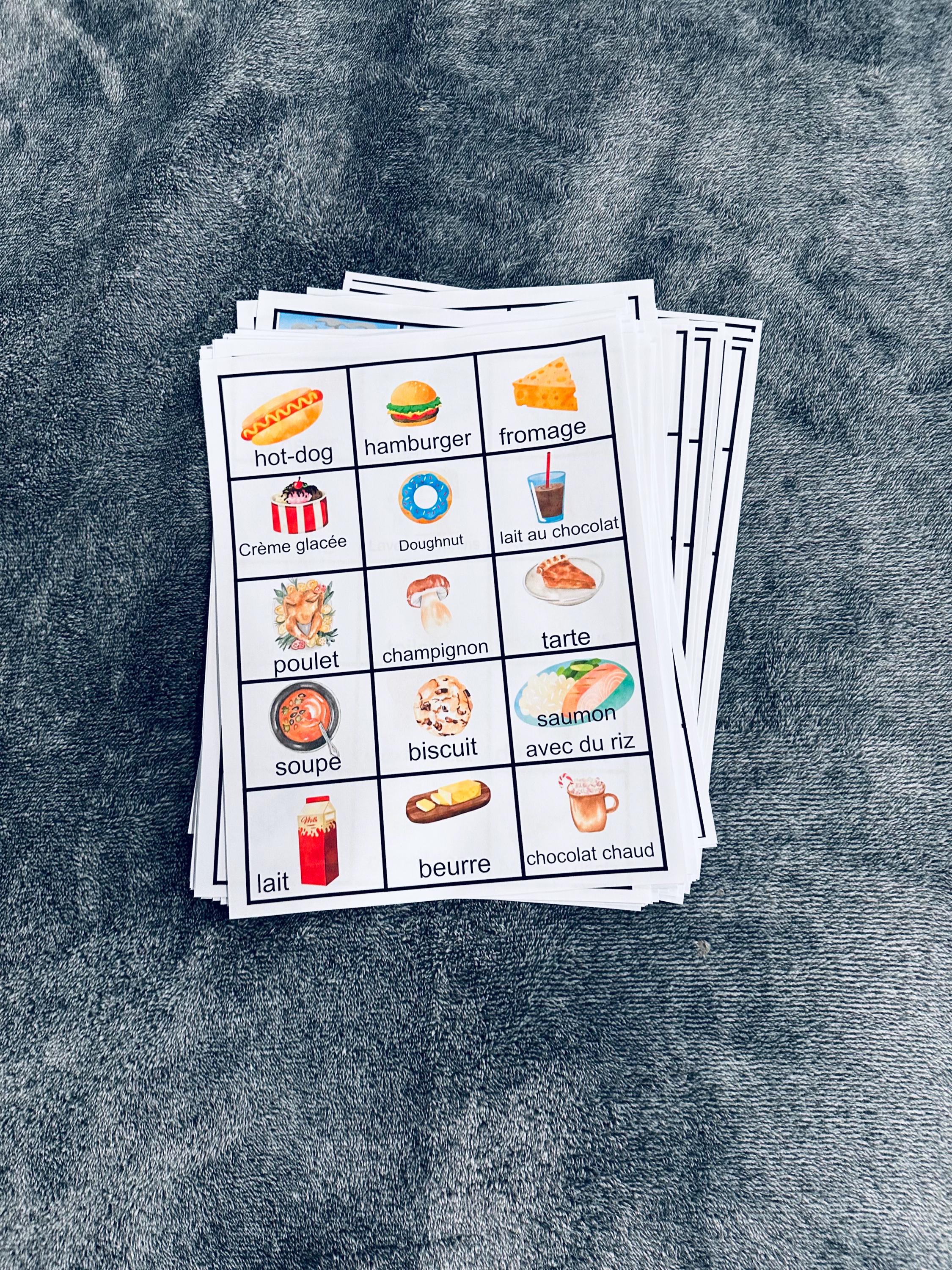 French Pec Morning Routine 1,000, Pec, French Picture Cards for Communication, Speech Therapy ...